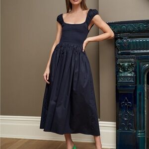 La Ligne Vivian Dress, NAVY, XS (0-2)
